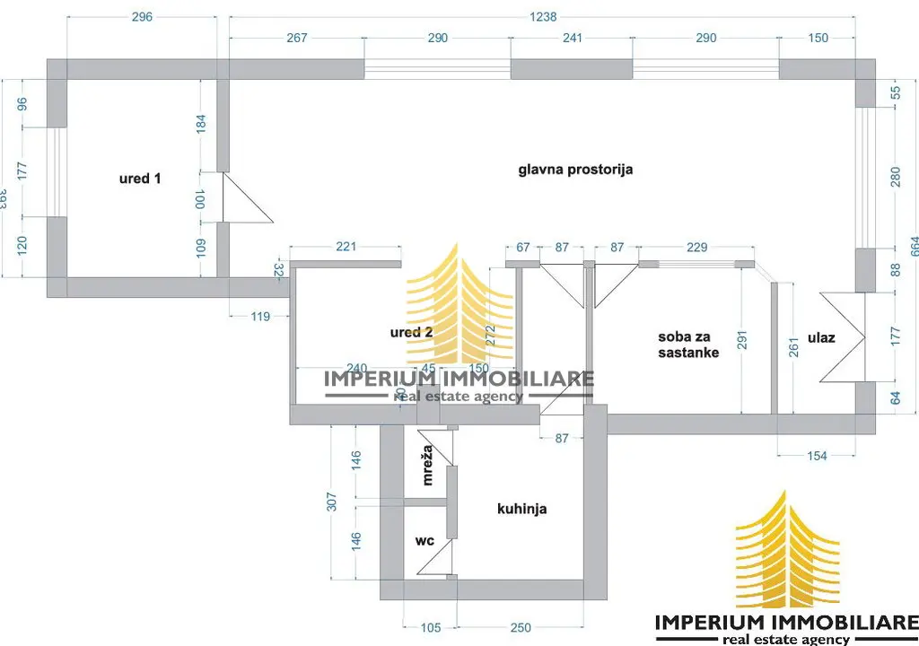 Poslovni prostor za najam – Dugo Selo, 110 m²