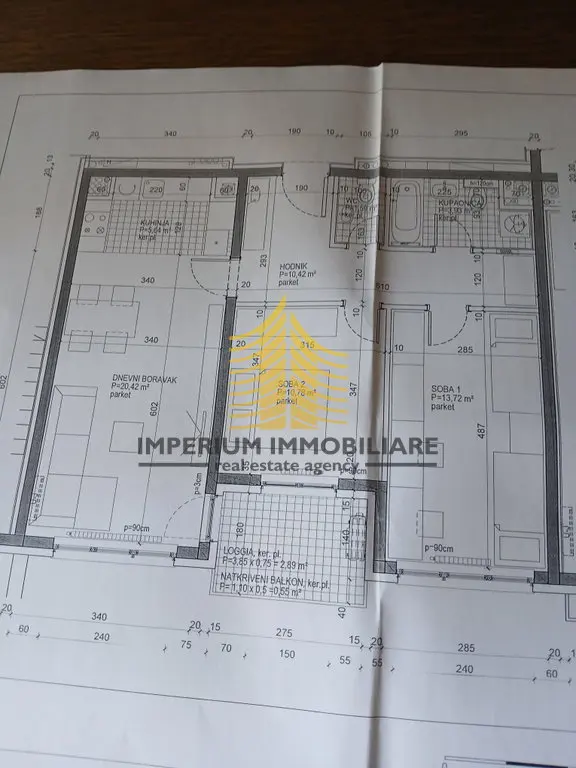 Stan za najam – Gornja Dubrava, Zagreb, 71 m², 3-sobni