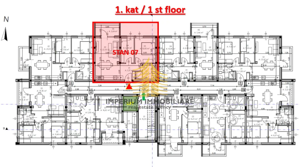 Stan na prodaju – Monvidal, Pula, 55,95 m², 2,5-sobni – fotografija 3