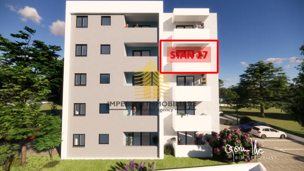Stan na prodaju – Monvidal, Pula, 56,33 m², 2,5-sobni – fotografija 2