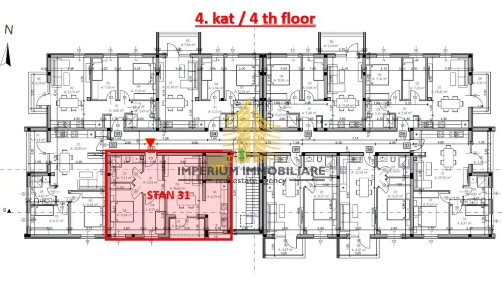 Stan na prodaju – Monvidal, Pula, 56,06 m², 2,5-sobni – fotografija 3