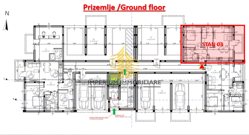 Stan na prodaju – Monvidal, Pula, 56,33 m², 2,5-sobni – fotografija 3