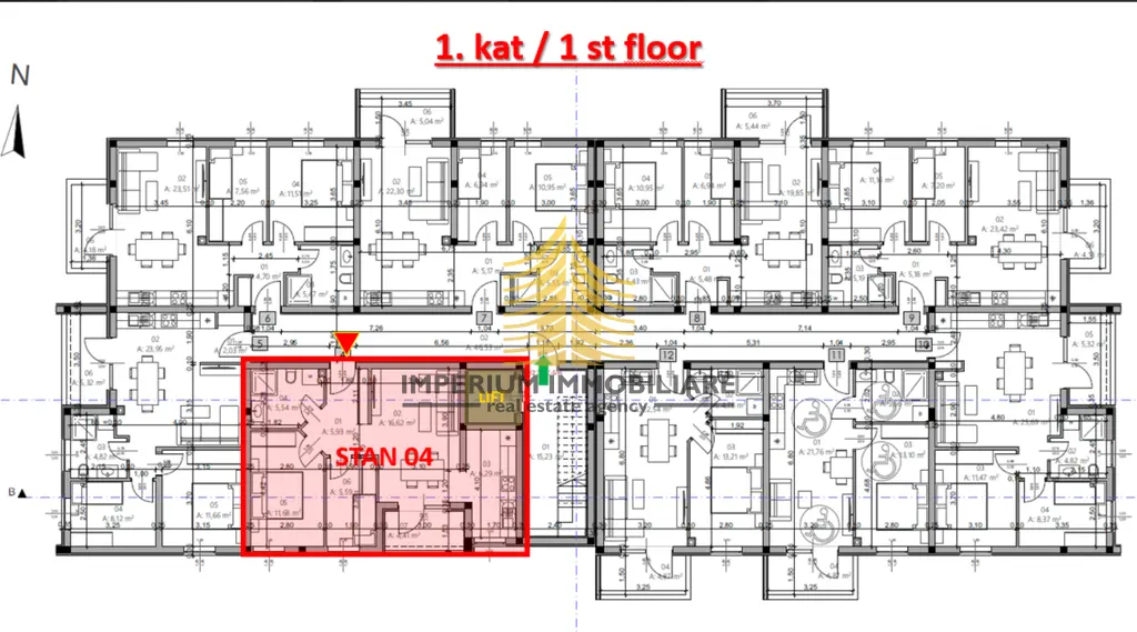 Stan na prodaju – Monvidal, Pula, 56,06 m², 2,5-sobni – fotografija 3
