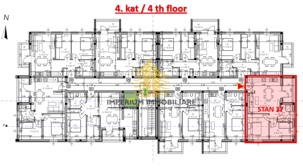 Stan na prodaju – Monvidal, Pula, 55,63 m², 2,5-sobni – fotografija 3