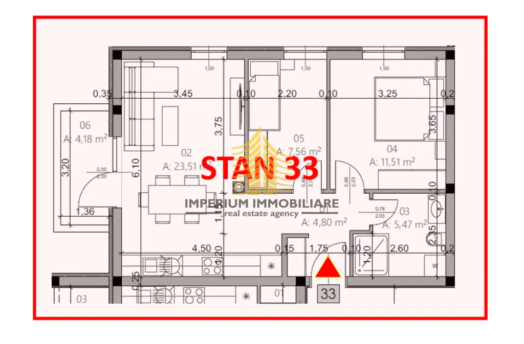 Stan na prodaju – Monvidal, Pula, 57,03 m², 2,5-sobni – fotografija 4