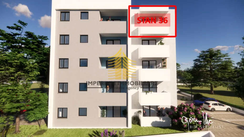 Stan na prodaju – Monvidal, Pula, 56,51 m², 2,5-sobni – fotografija 2
