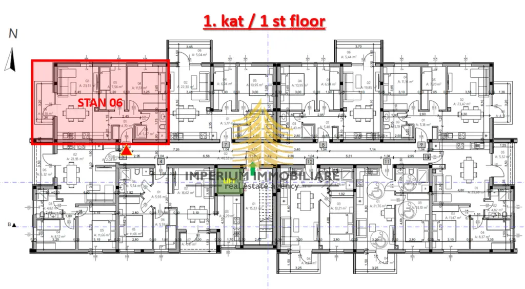 Stan na prodaju – Monvidal, Pula, 56,93 m², 2,5-sobni – fotografija 3
