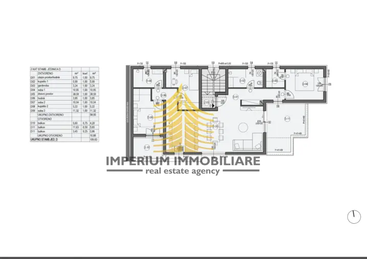 Stan na prodaju – Valmade, Pula, 109,83 m², 3,5-sobni – fotografija 3