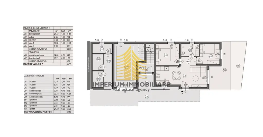 Stan na prodaju – Valmade, Pula, 53,5 m², 2,5-sobni – fotografija 4