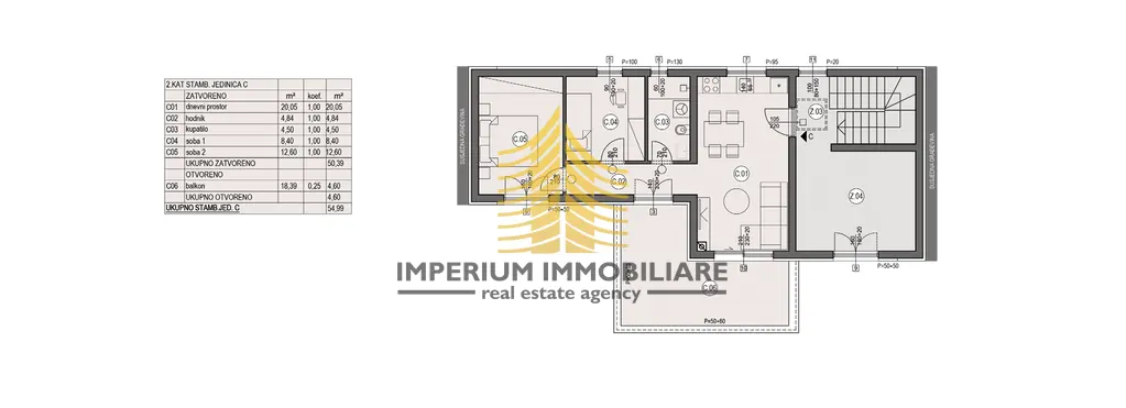 Stan na prodaju – Valmade, Pula, 54,99 m², 2,5-sobni – fotografija 5