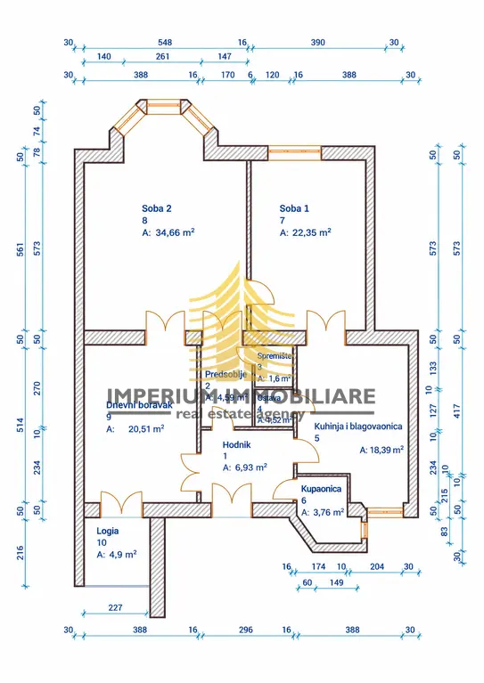 Wohnung zum Verkauf – Donji grad, Zagreb, 120 m², 4-Zimmer – Foto 2