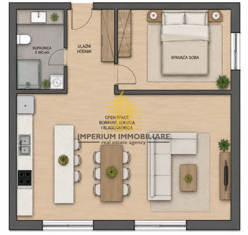 Stan na prodaju – Kustošija, Zagreb, 60 m², 2-sobni