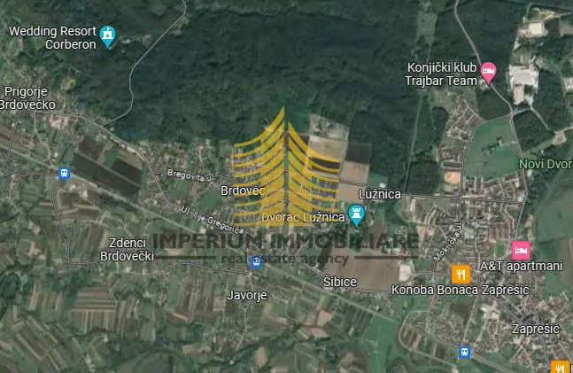 Zemljište na prodaju – Brdovec, 6680 m²