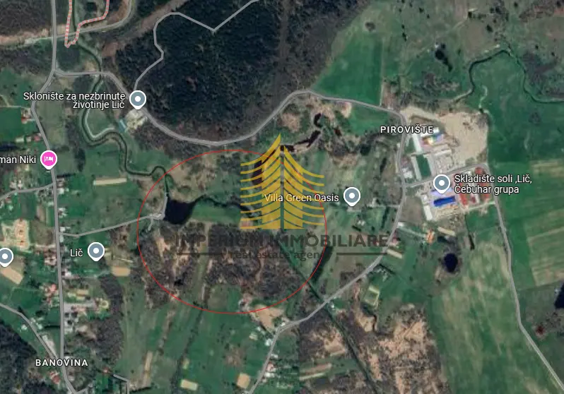 Zemljište na prodaju – Lič, Fužine, 3339 m²