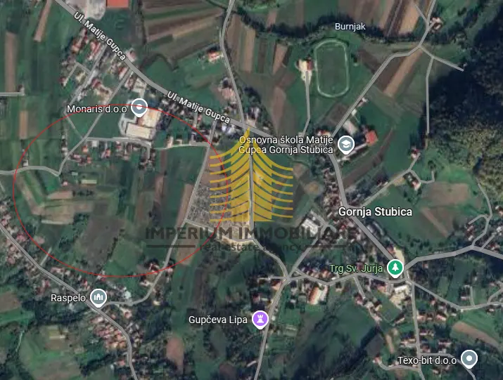 Zemljište na prodaju – Gornja Stubica, 1873 m²