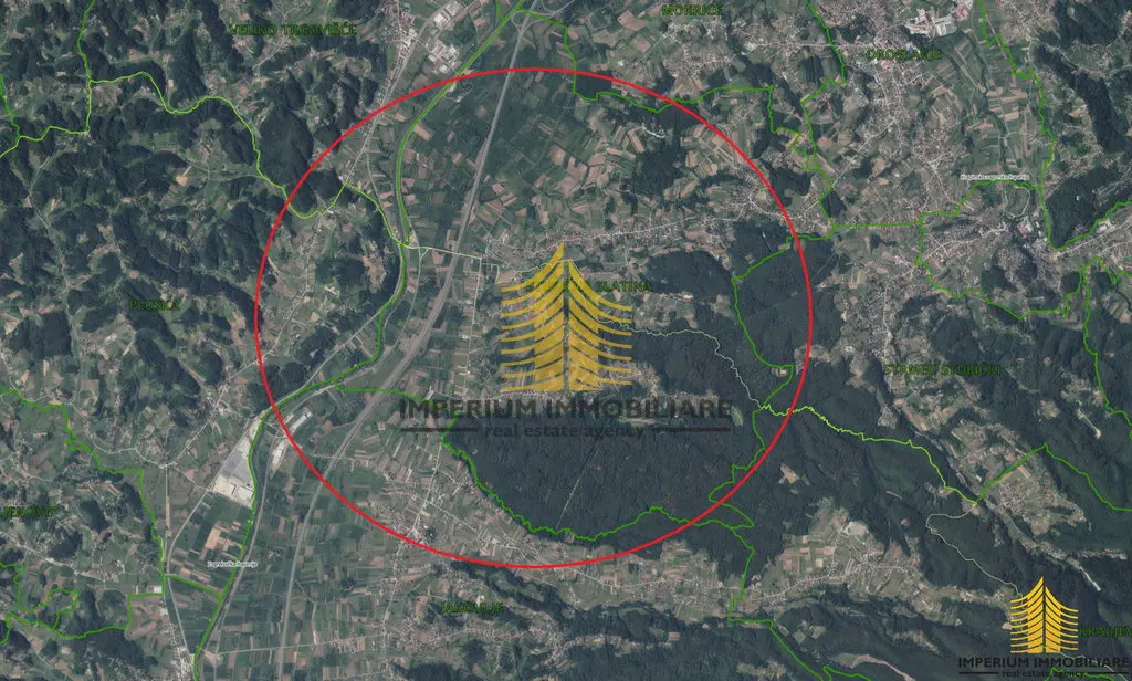 Zemljište na prodaju – Jakovlje, 9808 m²