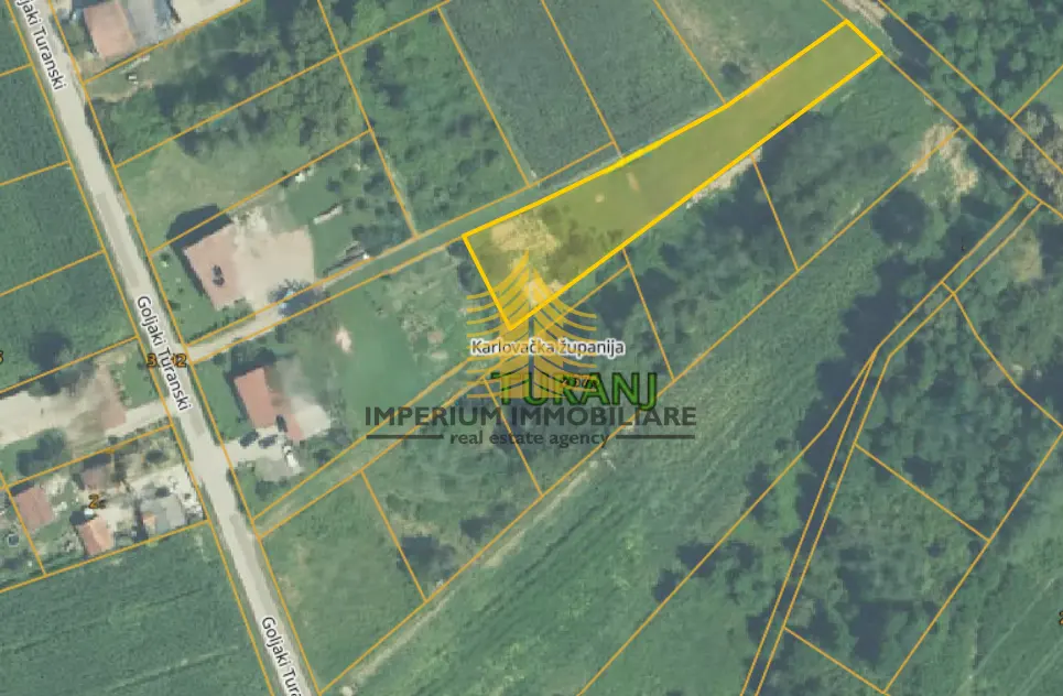 Zemljište na prodaju – Karlovac, 1378 m²