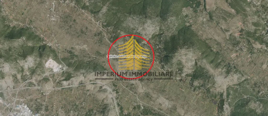 Zemljište na prodaju – Sinj, Krušvar, 1945 m²