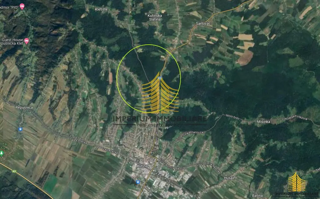 Zemljište na prodaju – Kutina, 25627 m²