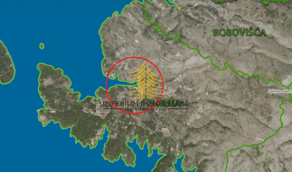 Zemljište na prodaju – Milna, 994 m²