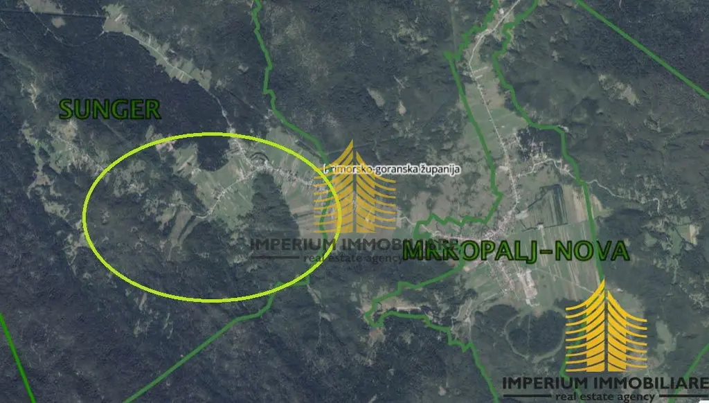 Zemljište na prodaju – Mrkopalj, 18127 m²