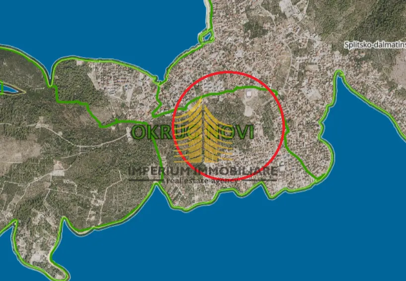 Zemljište na prodaju – Okrug Gornji, Okrug, 270 m²
