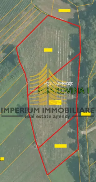 Zemljište na prodaju – Pisarovina, 10070 m²