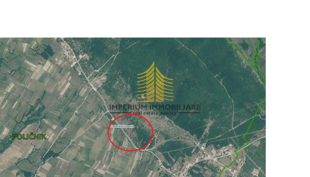 Zemljište na prodaju – Poličnik, 1937 m²