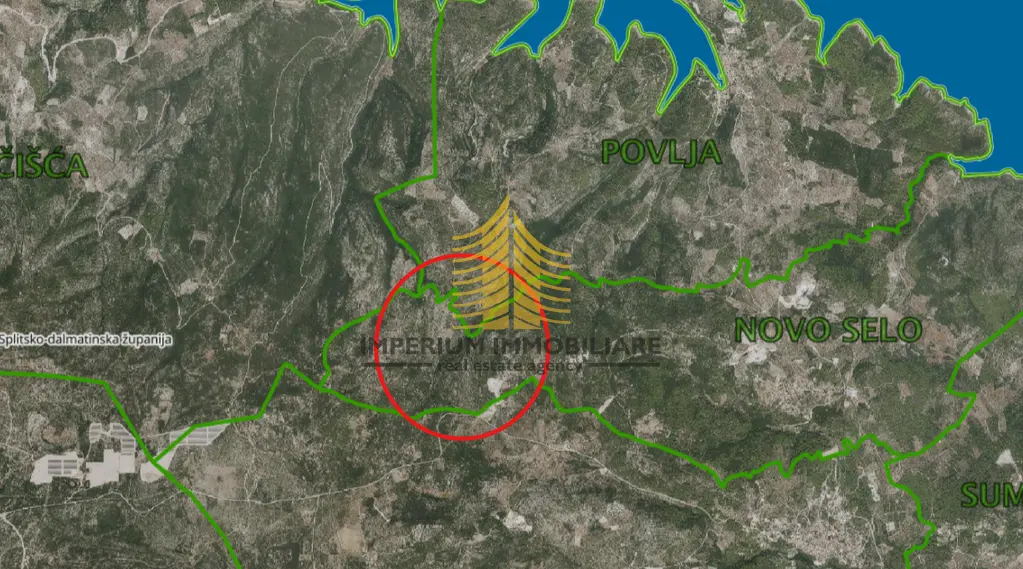Zemljište na prodaju – Povlja, 5000 m²