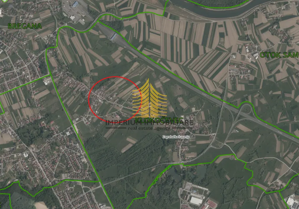 Zemljište na prodaju – Samobor, 1143 m²