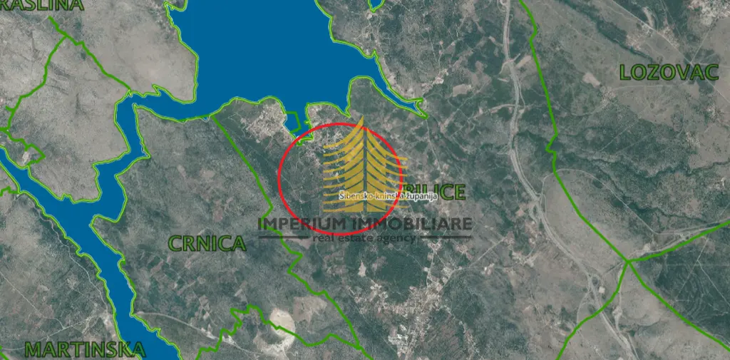 Zemljište na prodaju – Šibenik, 1837 m²