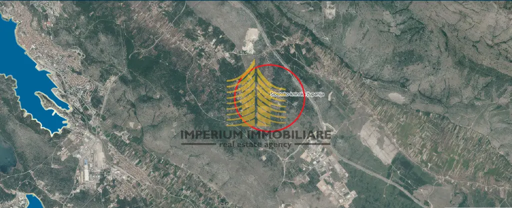 Zemljište na prodaju – Šibenik-okolica, 2845 m²