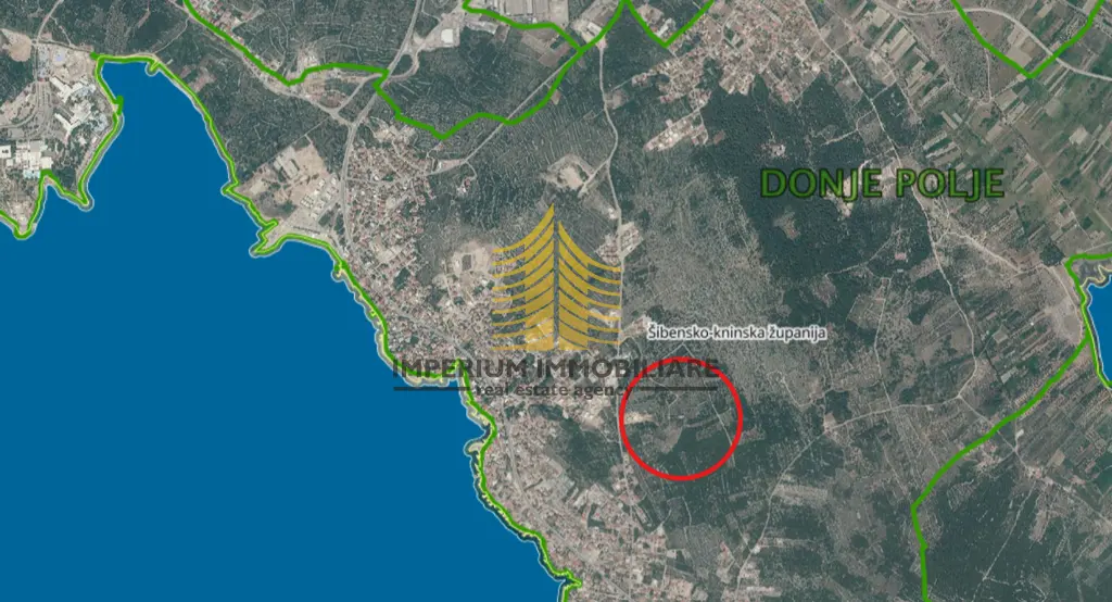 Zemljište na prodaju – Šibenik-okolica, 966 m²