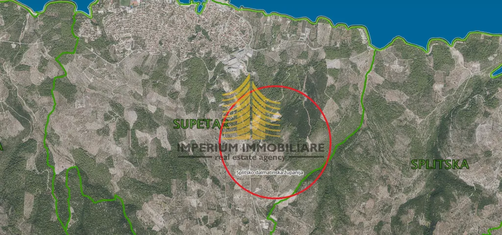 Zemljište na prodaju – Supetar, 6956 m²