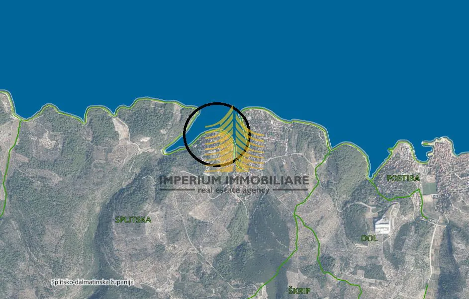 Zemljište na prodaju – Supetar, 982 m²