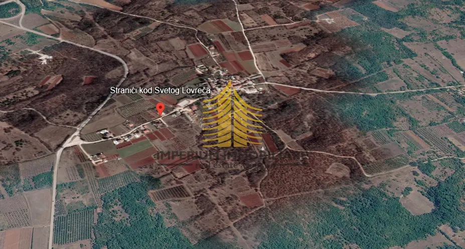 Zemljište na prodaju – Sveti Lovreč, 1500 m²