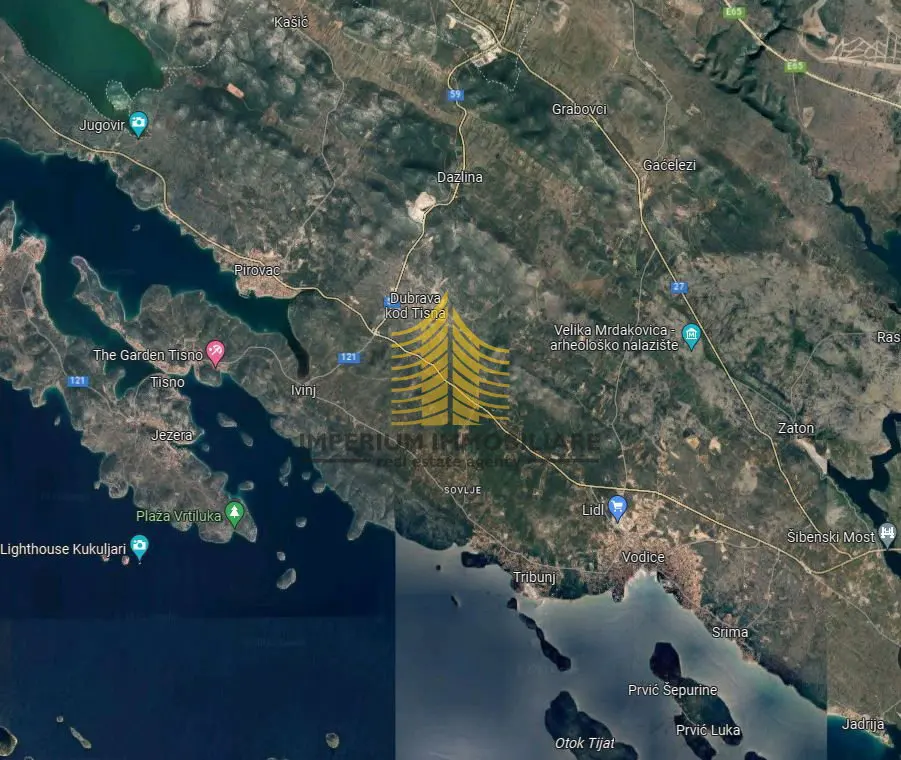 Zemljište na prodaju – Tribunj, 3500 m²