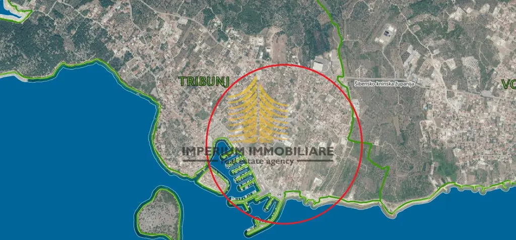 Zemljište na prodaju – Tribunj, 842 m²