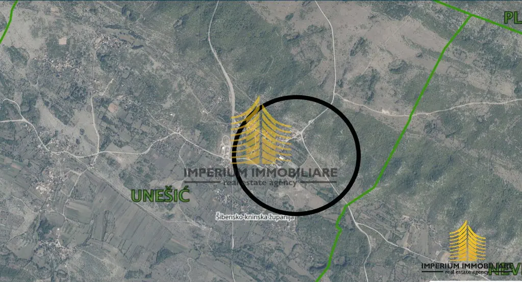 Zemljište na prodaju – Unešić, 9901 m²