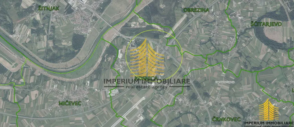 Zemljište na prodaju – Velika Gorica, 3277 m²