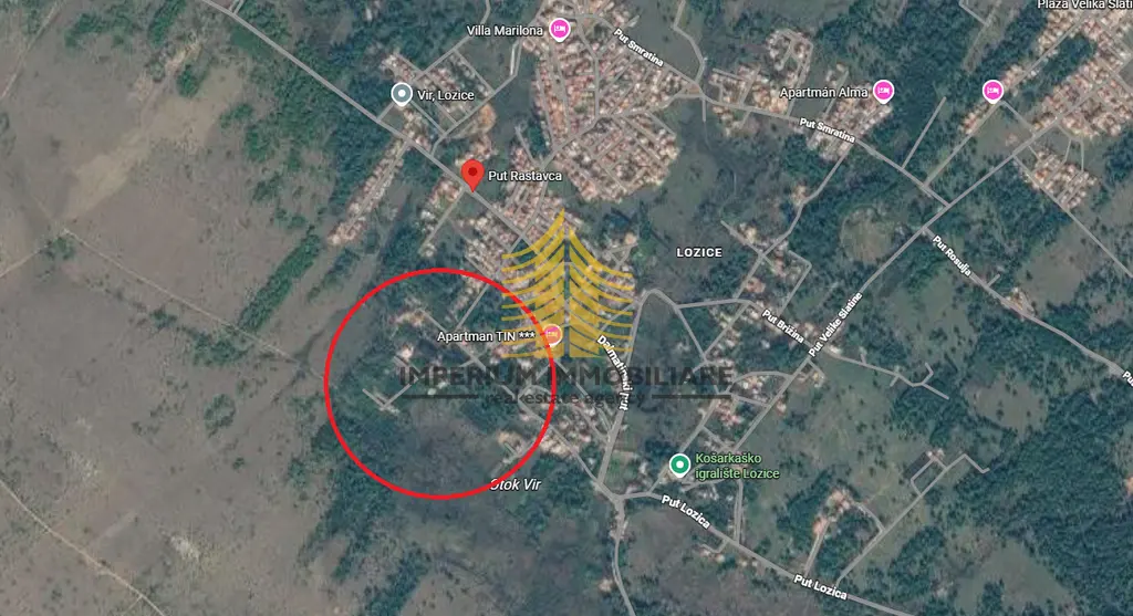 Zemljište na prodaju – Vir, 1368 m² – fotografija 2