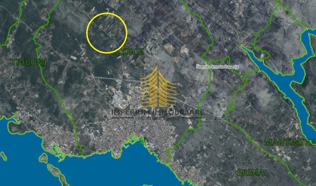 Zemljište na prodaju – Vodice, 3996 m²