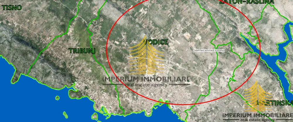 Zemljište na prodaju – Vodice, 6607 m²