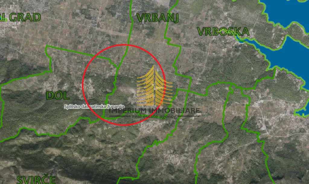 Zemljište na prodaju – Jelsa, Vrbanj, 1272 m²