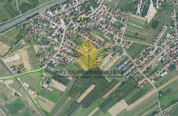 Zemljište na prodaju – Blato, Zagreb, 2429 m²