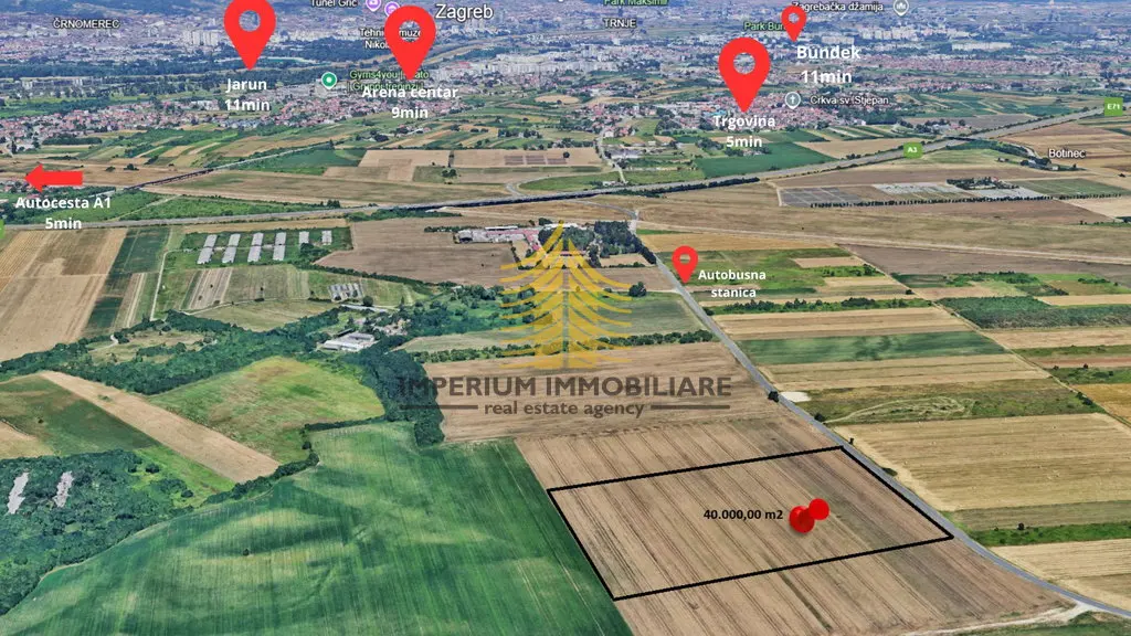 Zemljište na prodaju – Brezovica, Zagreb, 40000 m²