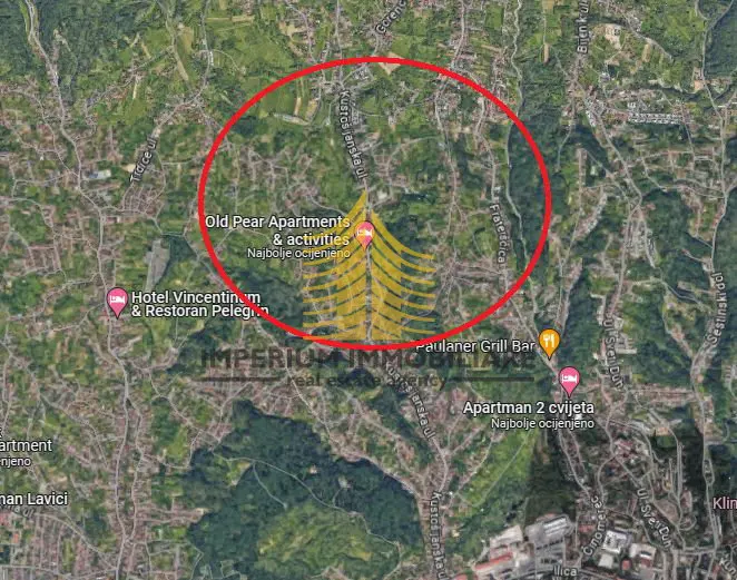 Zemljište na prodaju – Kustošija, Zagreb, 1400 m²