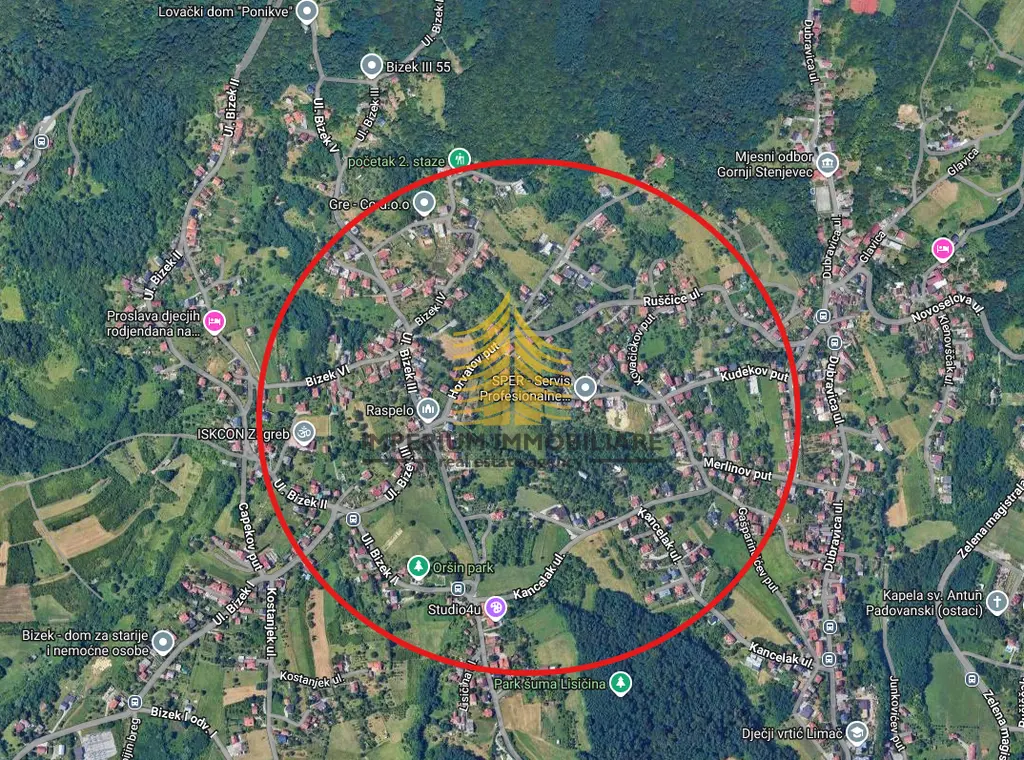 Zemljište na prodaju – Stenjevec, Zagreb, 1024 m²