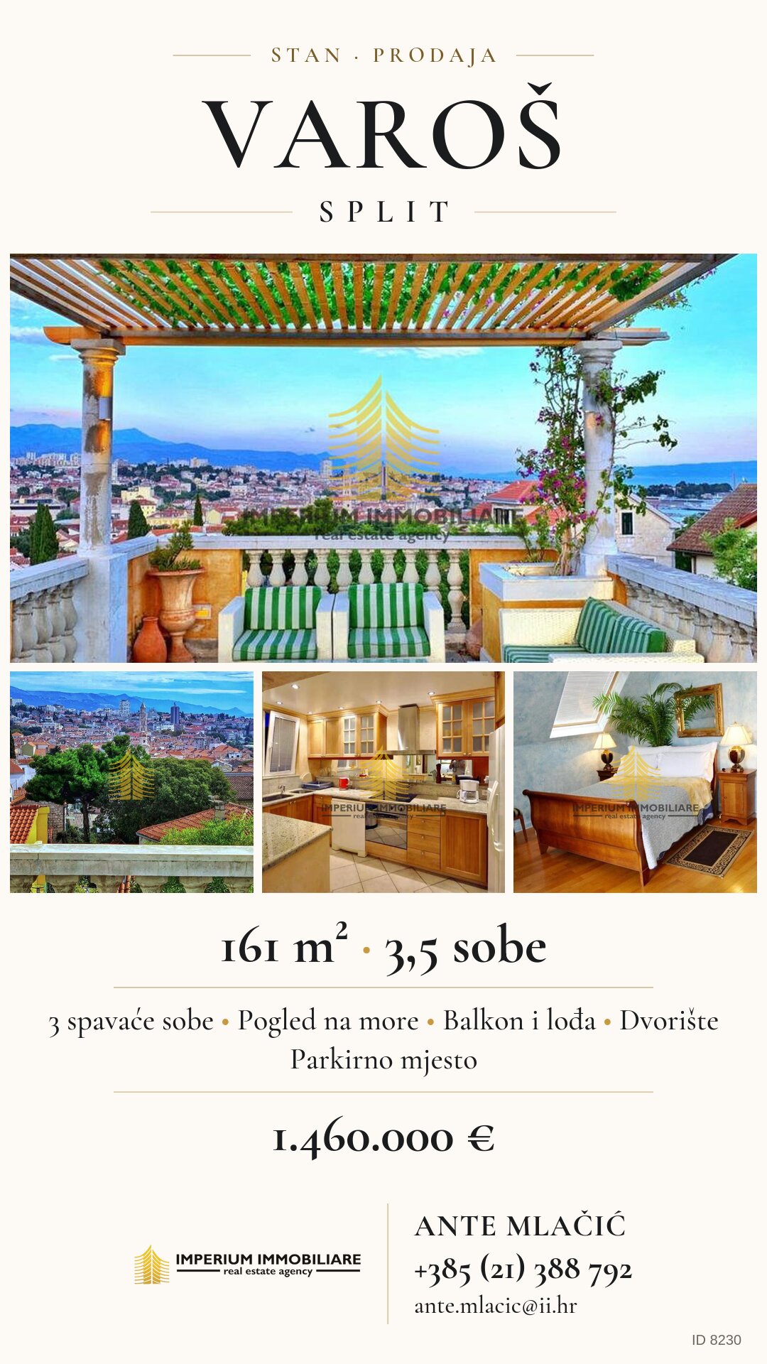 Visual für soziale Medien – Wohnung, Varoš, Referenznummer 8230
