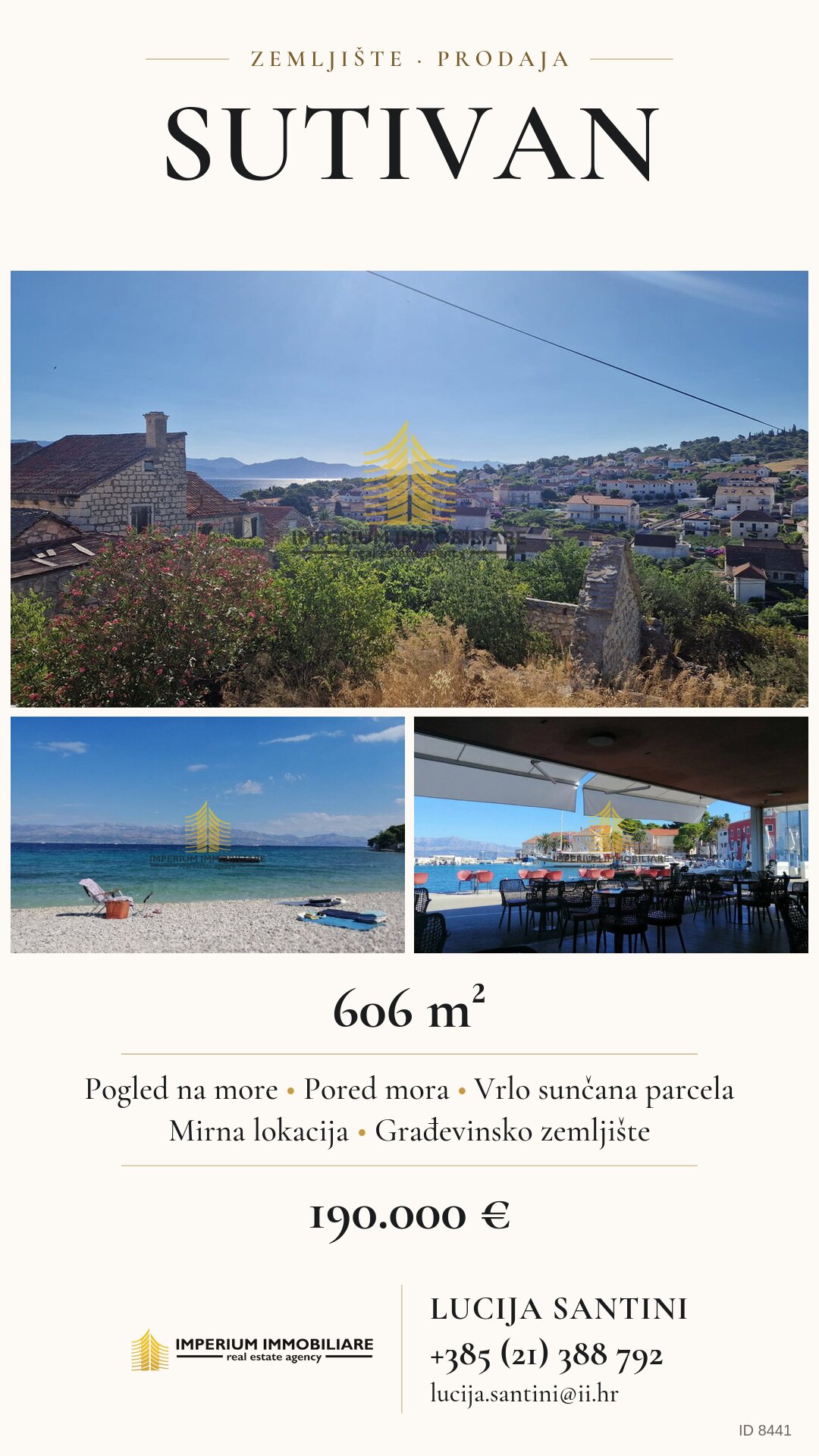 Social media visual – land, Sutivan, ref. 8441